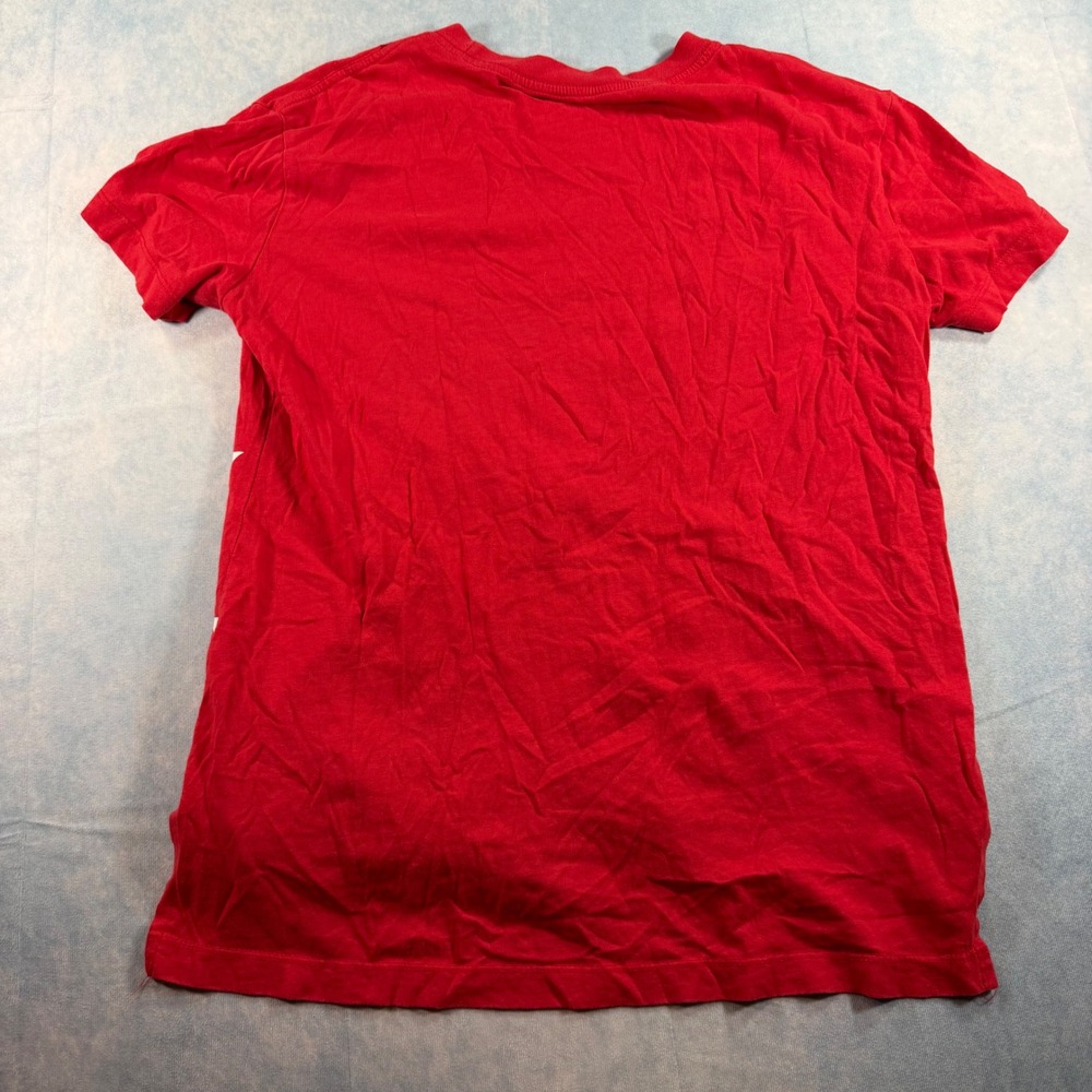 f Mens Small Red‎ Excellent Star Pattern USWNT USMNT Tee - Picture 8 of 8